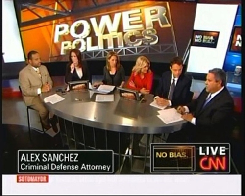 Alexander Sanchez on CNN News Show